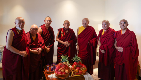 Audience with Gyalwa Drikungpa Kyabgön Chetsang Rinpoche